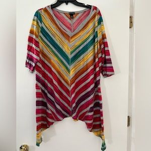 Super colorful and flattering women’s top